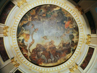 Plafond représentant la déesse Aurore